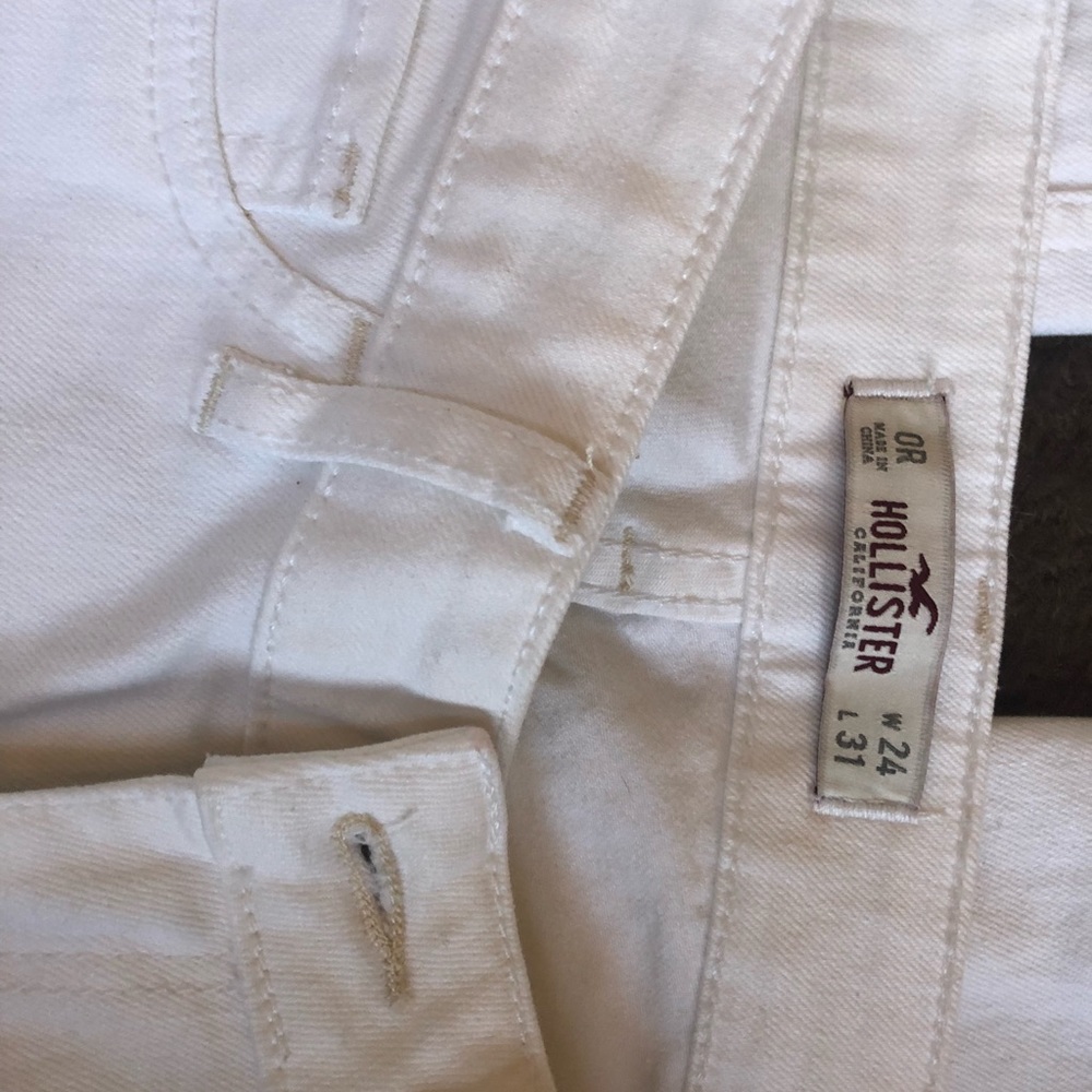 White jeans
